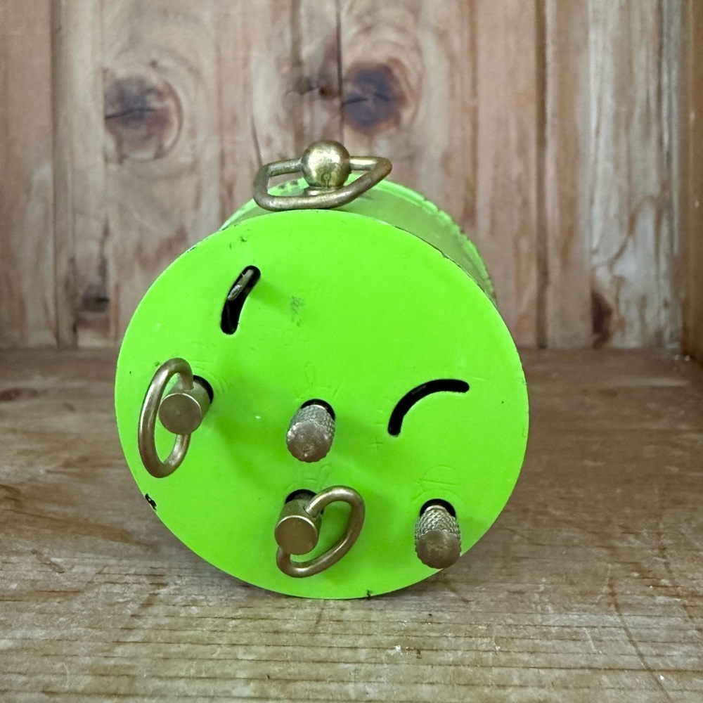 vintage Blessing alarm clock, manufactured in West Germany small and green - Picture 3 of 6